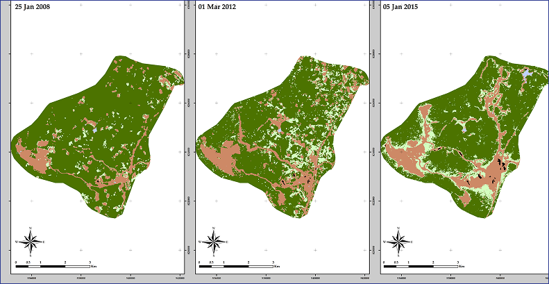Earthtime Study Reveals Forest Cover Increase Despite Mining Operations